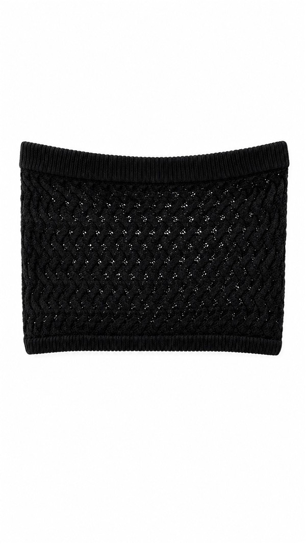 COMBOS 035 BRA KNIT BLACK